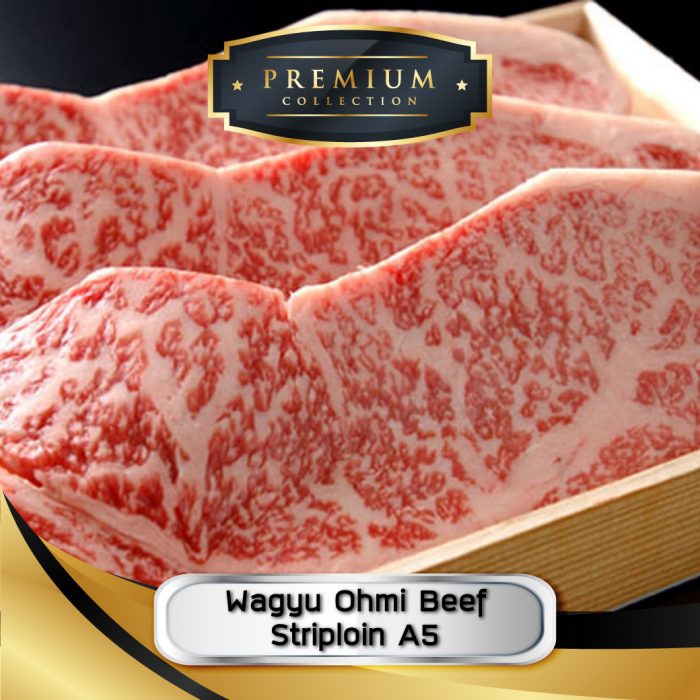 Wagyu Ohmi Beef Striploin A5