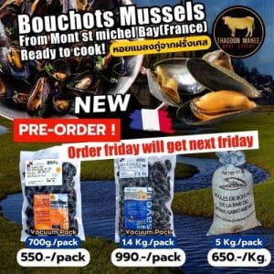 Buchots Mussels From Mont st Michel bay