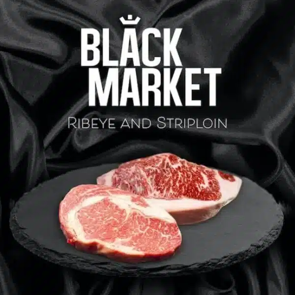 Black market ribeye grain-fed(270day)mb5+