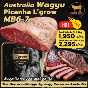 Picanha mb6-7 l grow australia wagyu