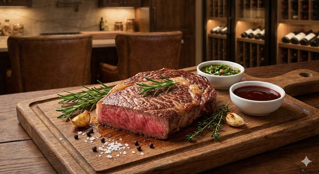 เนื้อสเต็กนำเข้า